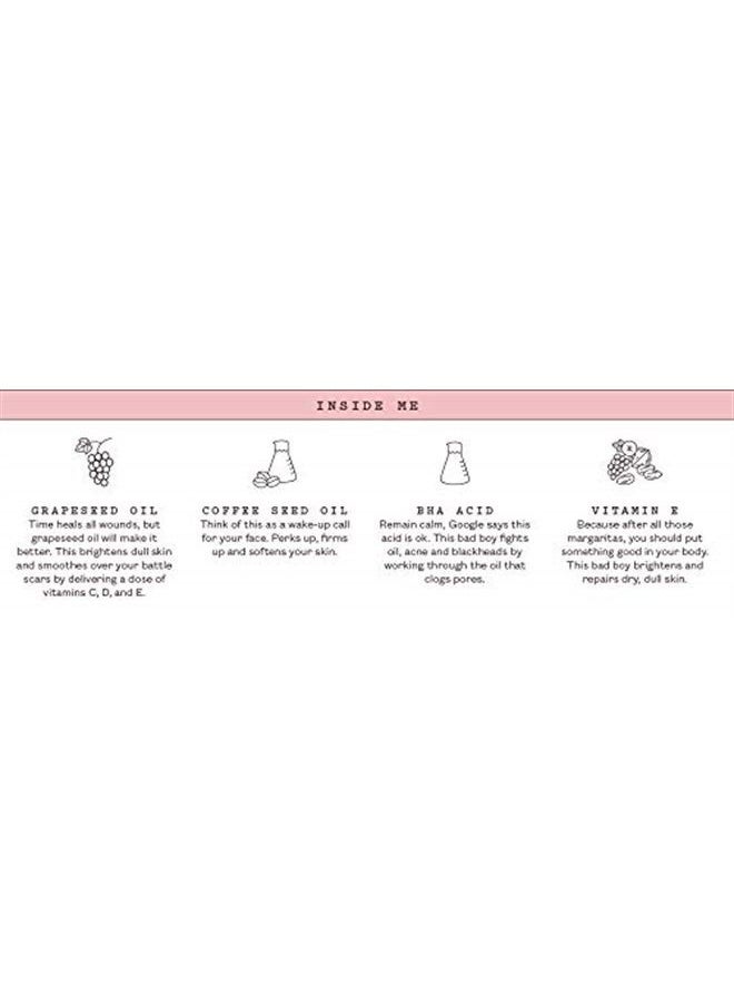 frank body - Frank Body Anti-Makeup Cleansing Oil | Wipe-free Makeup Remover | Made With Coffee, Grapeseed, & BHA Acid | Naturally Removes Makeup & Cleanses Skin | Vegan & Paraben Free | 80ml -- 2.71oz - Image 1