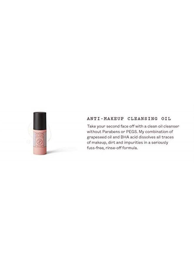 frank body - Frank Body Anti-Makeup Cleansing Oil | Wipe-free Makeup Remover | Made With Coffee, Grapeseed, & BHA Acid | Naturally Removes Makeup & Cleanses Skin | Vegan & Paraben Free | 80ml -- 2.71oz - Image 1