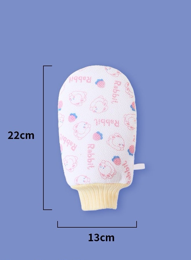 double-sided bathing flower scrubbing towel fine sand bathing household bubble scrubbing bath towel - Image 4