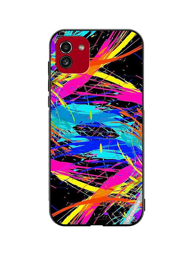 VR CREATIVE Protective Case Cover For Samsung Galaxy A03 Multicolor Design - Image 1
