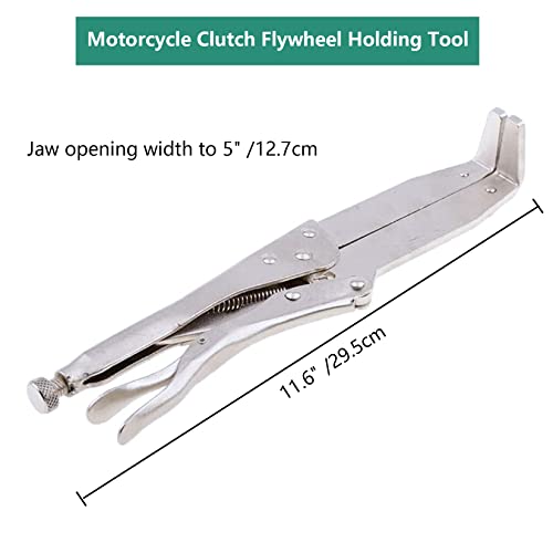 P1TOOLS Motorcycle Clutch Flywheel Holding Tool Clutch Hub Basket Gear Holder Tool - Image 3