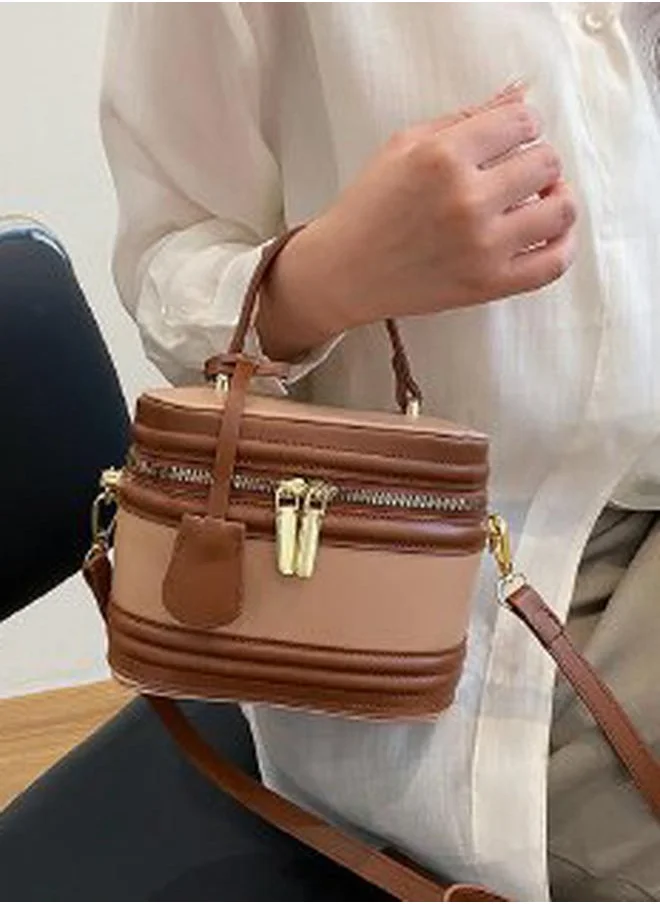 Styli Drop Detail Zip Around Handbag