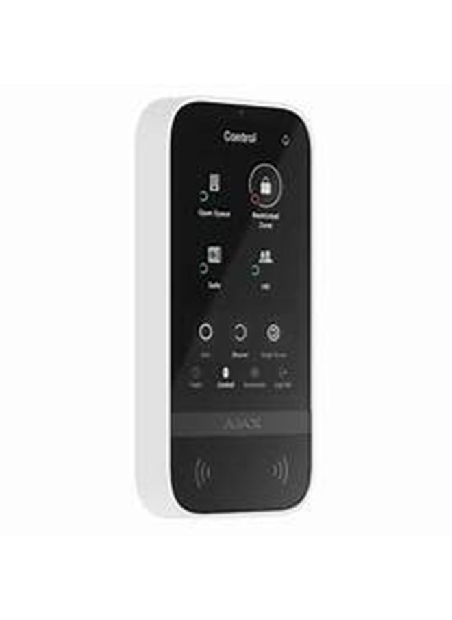 Ajax KeyPad TouchScreen - White | Easy & Secure Smart Security Keypad  - Image 2