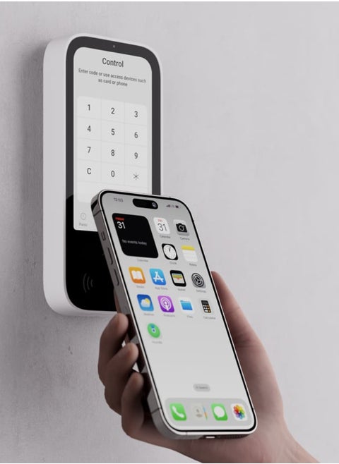 KeyPad TouchScreen - White | Easy & Secure Smart Security Keypad