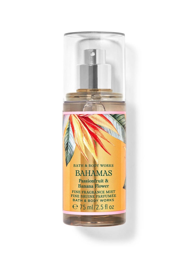 Bath & Body Works Bath & Body Works Bahamas Passionfruit & Banana Flower Fine Fragrance Mist Travel Size 75ml
