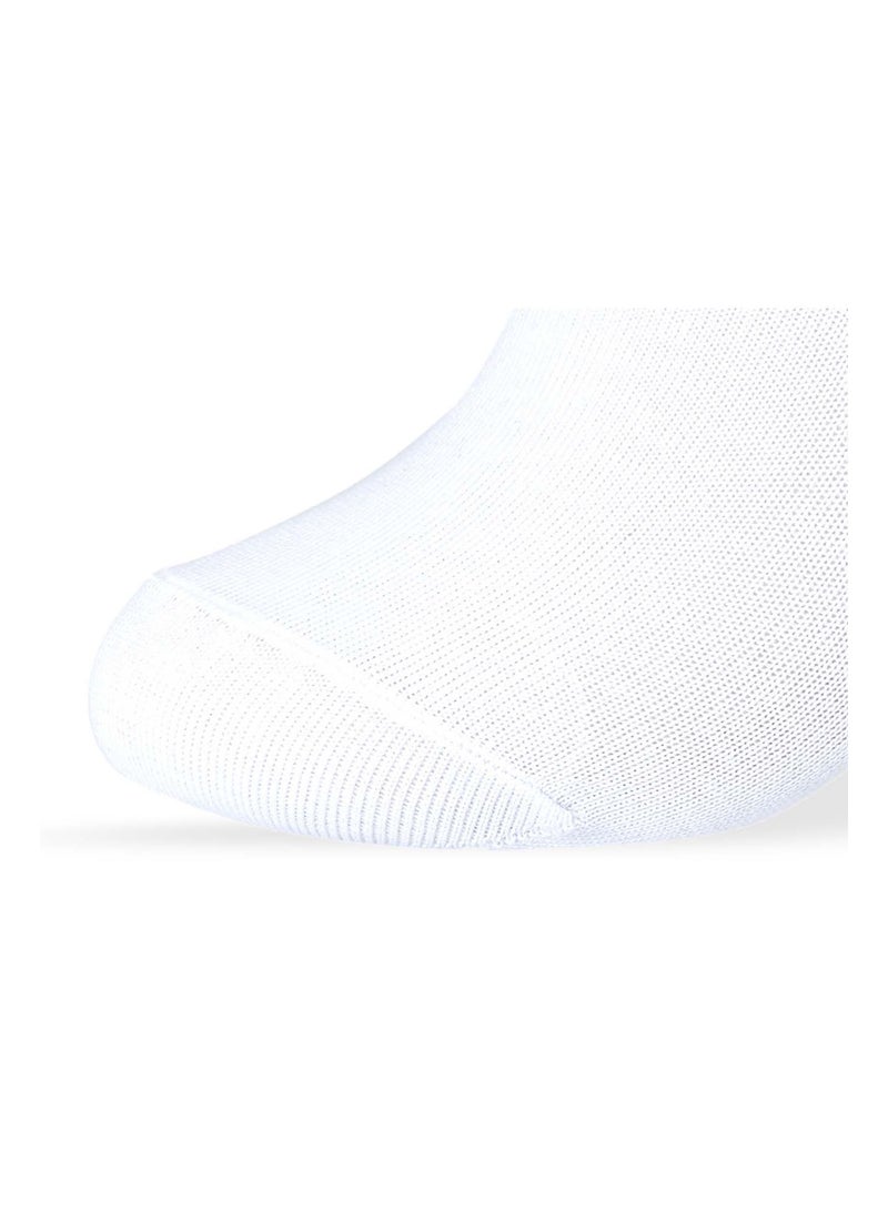 SAM SOCKS Kids Set of 3 Long School Plain Socks White size 26-29 EU - Image 3