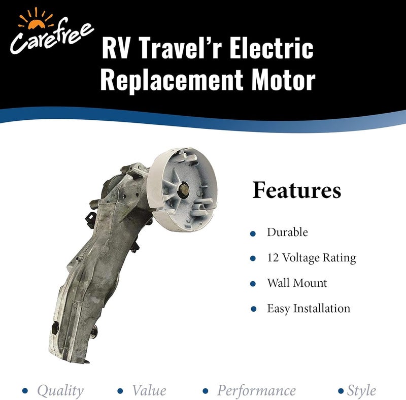 Carefree محرك استبدال مظلة كهربائية Carefree RV Travel'r - Image 4