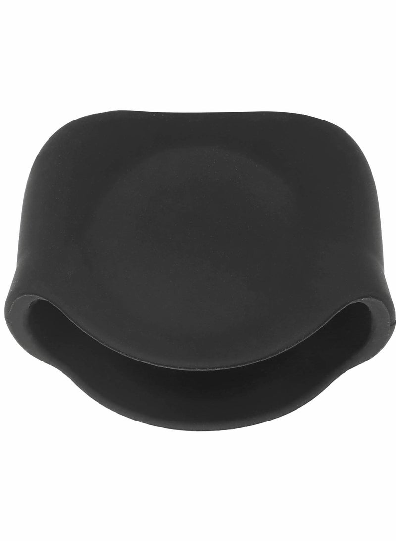 Durable Silicone Lens Cap for Insta360 ONE X2 - Detachable, Antislip, Dropproof & Scratchproof Protection (Black) - Image 1