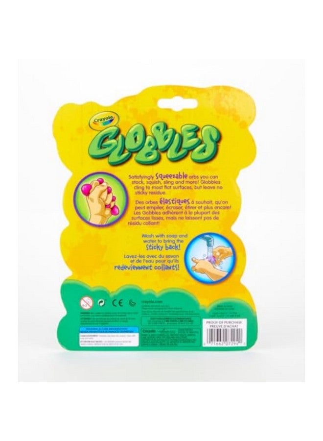 Crayola Globbles Fidget Toy (6ct), Sticky Stress Ball for Adults & Kids, Calming Sensory Toys for Stress Relief, Squish Gift - Image 4