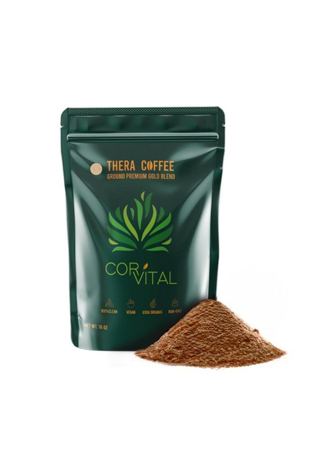Cor-Vital Cor-Vital 1 LB. Medium Roast Organic Coffee Enema - Best Organic Coffee - GersonTherapy Approved - Image 1