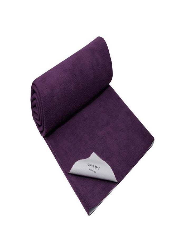Quick Dry Waterproof Baby Bed Protector Small (Medium (70 * 100 cm), Plum)