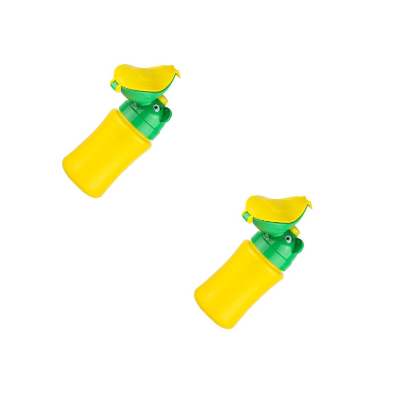 2pcs Kids Emergency Urinal Emergency Potty Portable Urinal Bottle Pee Cup for Kids - Image 1