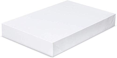 ALEF Set of 10 White Gift Wrap Boxes with Lids – 3 Sizes (17", 14", 10") – Sturdy, Reusable, and Versatile for Holidays, Weddings, Birthdays, and More - Image 3