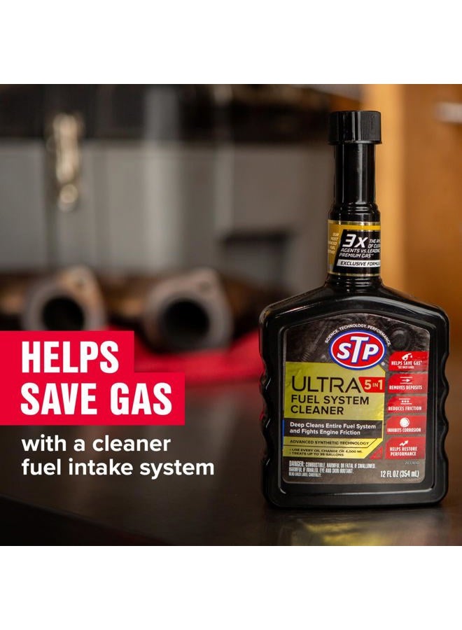 STP Ultra 5-in-1 Fuel System Cleaner and Fuel StabilizerÃ‚ (12 fl. oz.) - Image 2