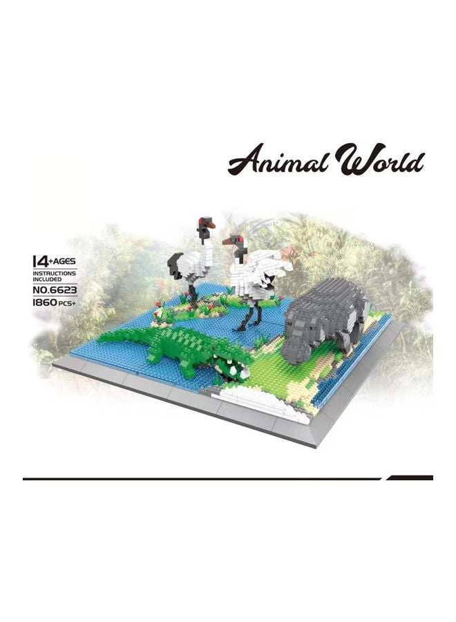 NIBEMINENT T4150-4 1860-Piece 3D Puzzle Building Blocks 14+ Years - Image 3