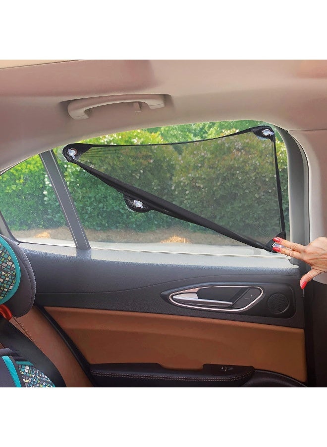 Little Chicks Custom Fit Car Window Shade, Stretchable Sun Protector Visor - Model CK102-24x17 Inch - Image 3