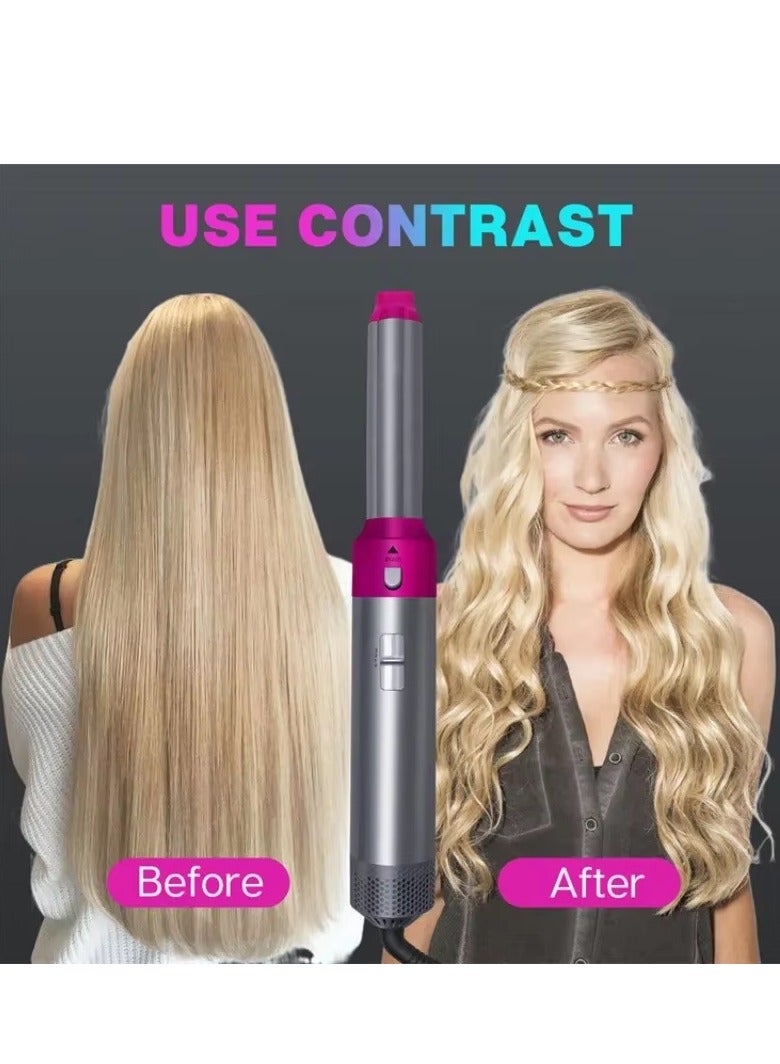 【Upgrade】 5-in-1 Hair Dryer Brush Set – 1000W Hot Air Curler and Straightener Styling Tool, Comb  Curling Brush for All Hair Types – Perfect for Women - Image 4
