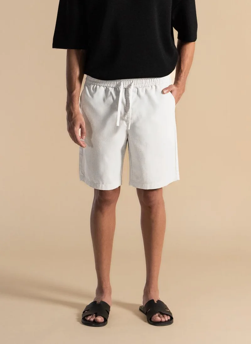 شايبس LINEN BLEND COMFORT SHORTS