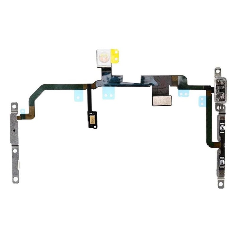 () AAA Power On Off Volume Up Down Button Flex Cable for iPhone 8 Plus