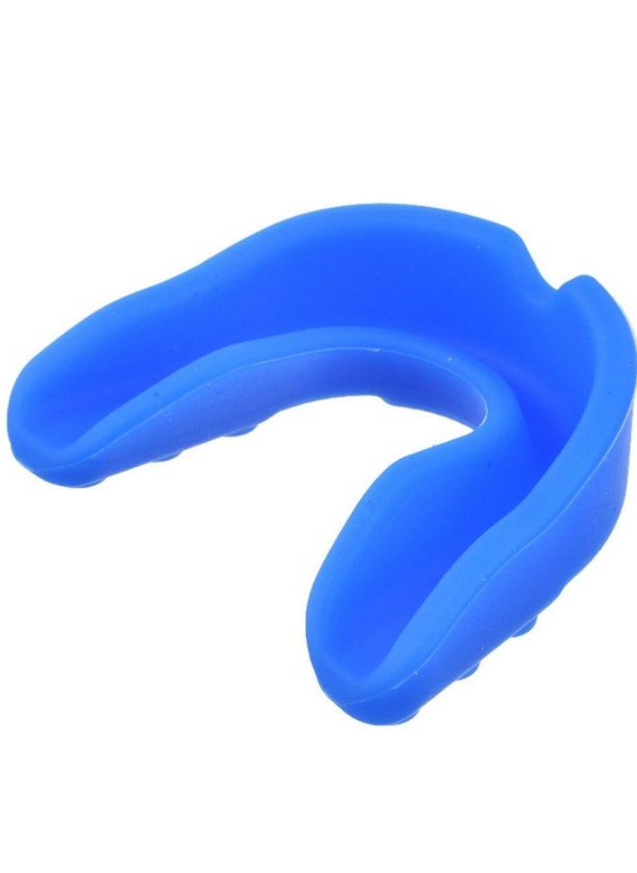 Generic Silicone Mouth Guard Teeth Protection with Box for Various Sports, Blue  - Image 2