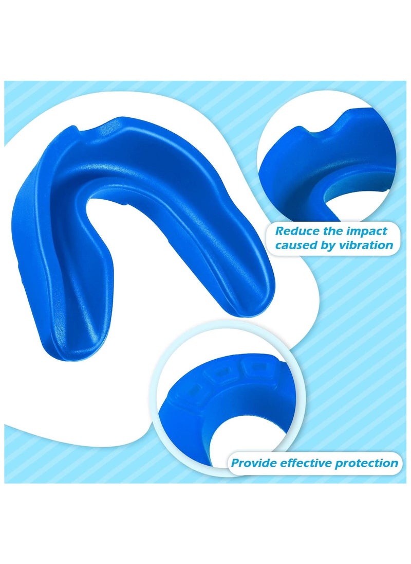 Generic Silicone Mouth Guard Teeth Protection with Box for Various Sports, Blue  - Image 5
