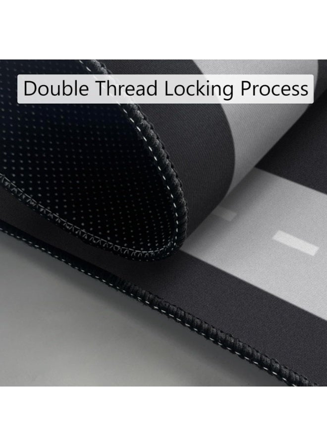 Soofam سجاد لعب للأطفال لسيارات الألعاب، سجادة غرفة اللعب لحركة المرور في المدينة، سجادة تعليمية غير قابلة للانزلاق، سجادة لعب للأطفال في غرفة النوم (رمادي) - Image 3