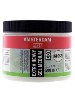 AMSTERDAM Extra Heavy Body Acrylic Gel Medium Gloss 500 ML 