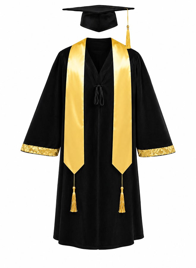 Toy Land Kids Graduation Costume Set with Cap and Stole – Graduation Ceremony Fancy Dress Outfit for kids of age 4 to 5 years - Image 1