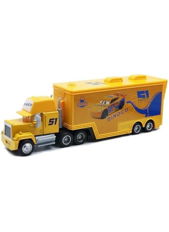 Generic - Car Toy 2 3 Truck and Car Set, 1:55 Diecast Model Mini Vehical, Compact Portable & Collectible Car Toys for Kids Boy Birthday - Image 1
