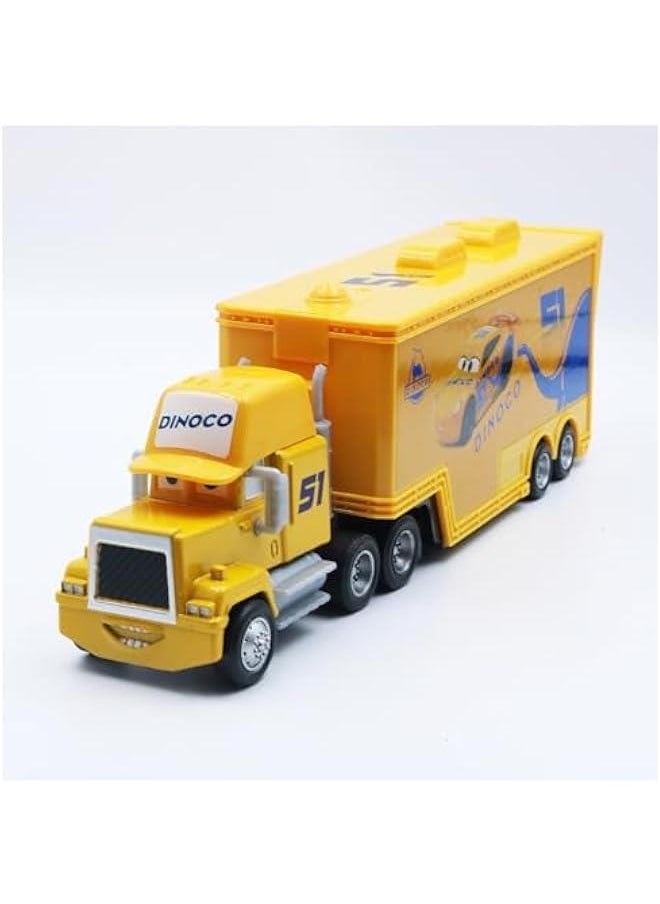 Generic - Car Toy 2 3 Truck and Car Set, 1:55 Diecast Model Mini Vehical, Compact Portable & Collectible Car Toys for Kids Boy Birthday - Image 1
