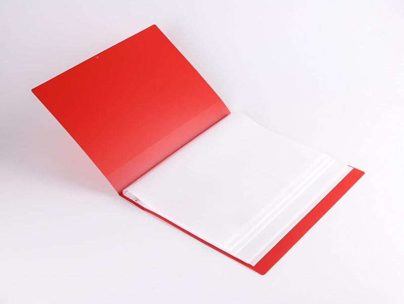 RONTENO A4 Display Presentation File Folder | Clear Pockets Art Plastic Sleeves Protectors Translucent Cover | 60 Pocket Document Binders | Portfolio File Folder for Home, School, Office Set of Two - Image 5