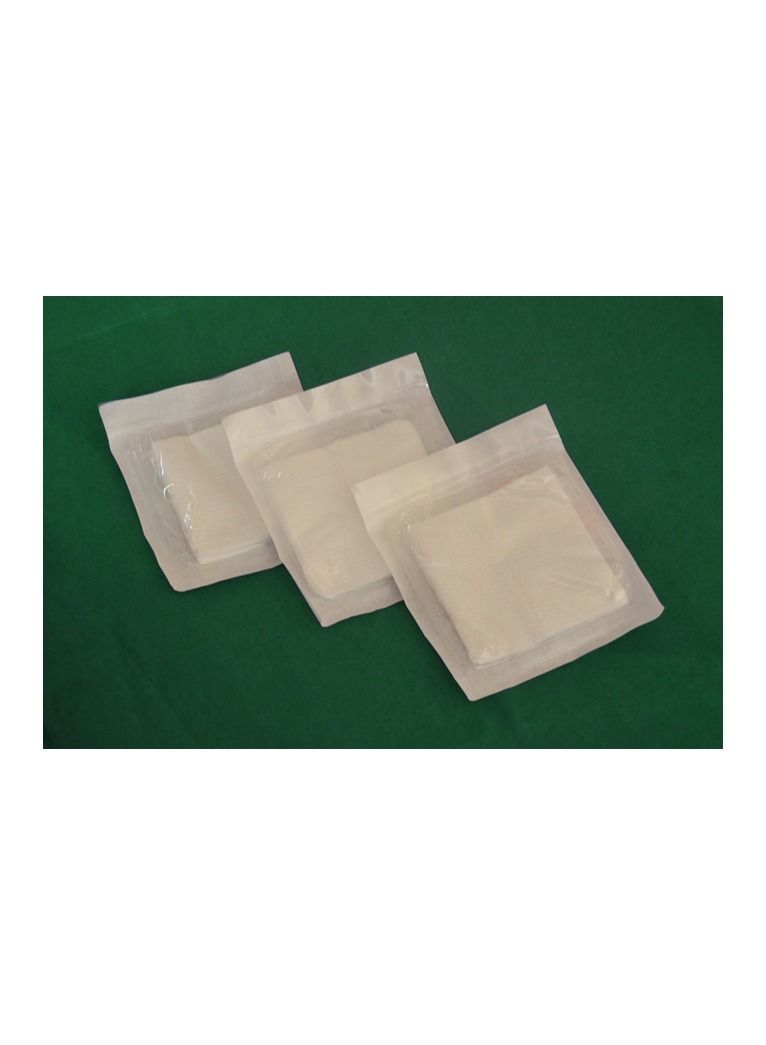 MEDIX مسحة شاش معقمة ميدكس 10 سم × 10 سم 8 طبقات - Image 4