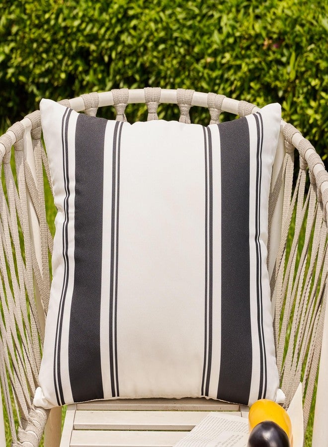 DFXSZ Outdoor Pillow Covers 18x18 Inch Set of 4 Waterproof Modern Geometry Throw Pillows Outdoor Summer Waterproof Decor for Patio Funiture Garden Polyester Cushion Covers 013A - Image 2