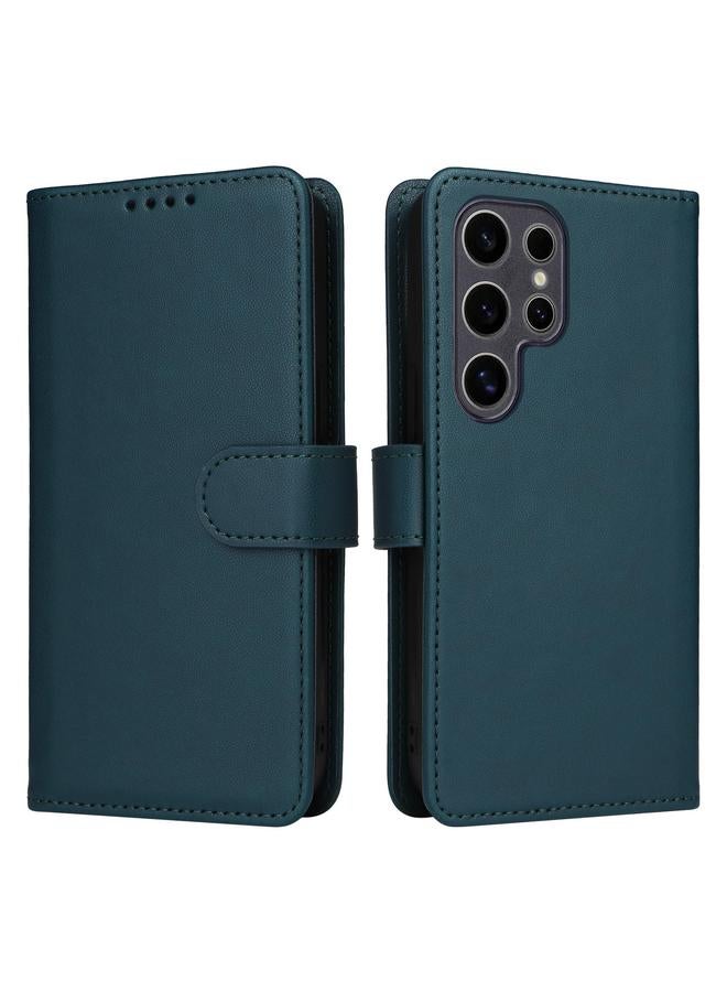 Case For Samsung Galaxy S25 Ultra 5G BN-005 2 in 1 Detachable Imitate Genuine Leather Phone Case
