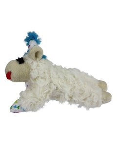 Multipet Blue Happy Birthday Mini Lamb Chop Dog Toy, Small  - Image 3