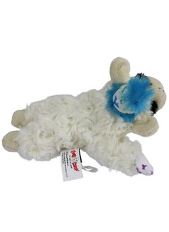 Multipet Blue Happy Birthday Mini Lamb Chop Dog Toy, Small  - Image 4