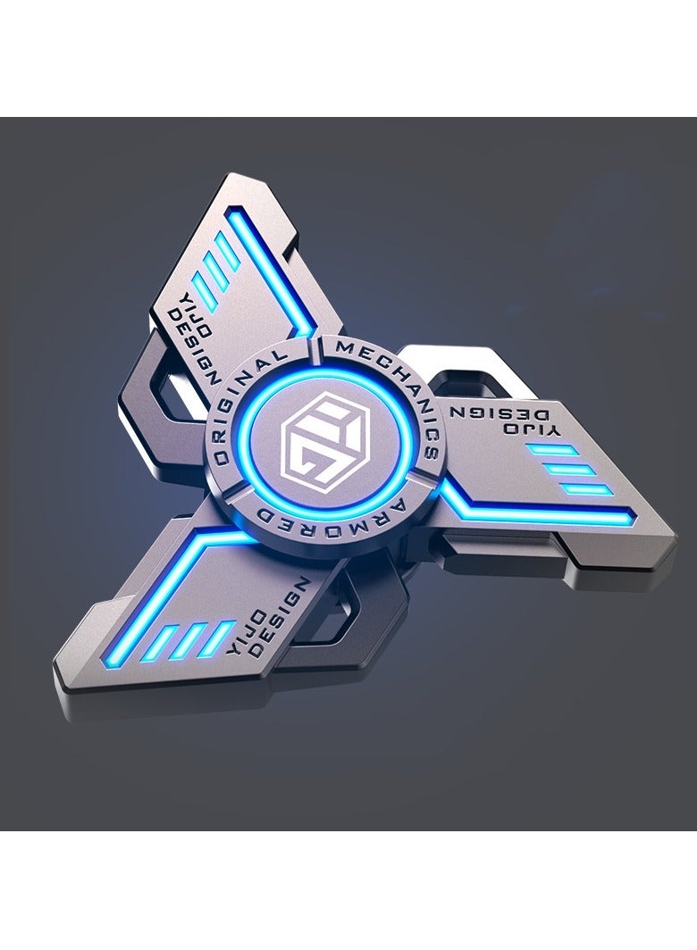 Captaintech new luminous fingertip spinner, luminous fingertip spinner, black technology decompression toy and decompression artifact - Image 1