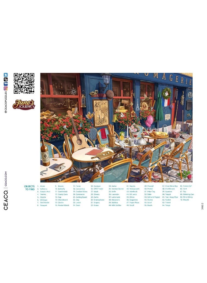 Ceaco - June's Journey - Wine & Cheese Shop - 1000 Piece Jigsaw Puzzle - Image 4