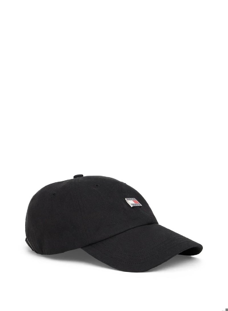 TOMMY JEANS Heritage Logo Plaque Baseball Cap - Image 1