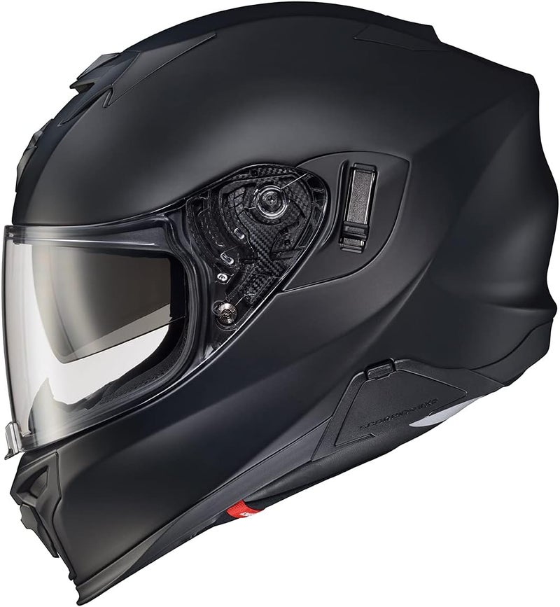 ScorpionEXO T520 Full Face Touring Motorcycle Helmet - Matte Black, Small - Image 2