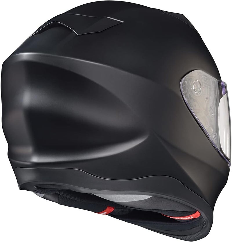 ScorpionEXO T520 Full Face Touring Motorcycle Helmet - Matte Black, Small - Image 3