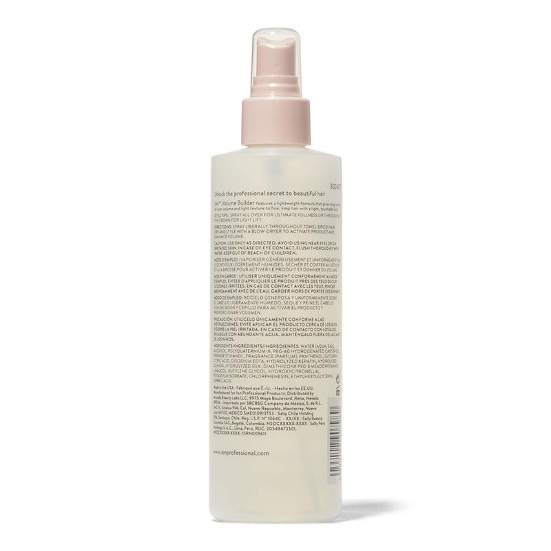 ion Volume Builder, Vegan, Light Texture, Touchable Hold, HeatActivated, Damp or Dry Hair - Image 2