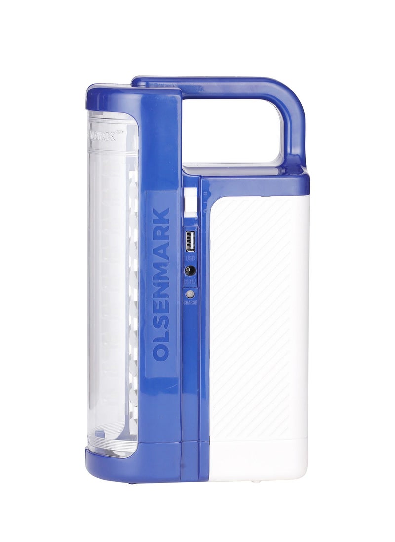 Olsenmark - Olsenmark Rechargeable LED Lantern- OME2789| With Power bank Function and Long Operating Time of 60 Hours - Image 1