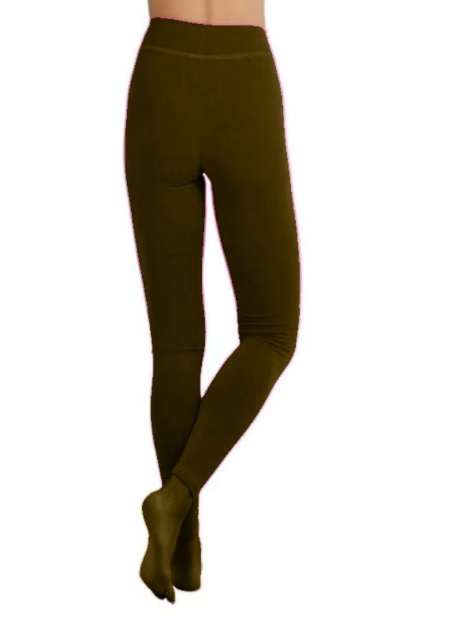 سروال نسائي ضيق خفيف الوزن ومسامي من القطن والألياف اللدنة مقاس حر - Image 2