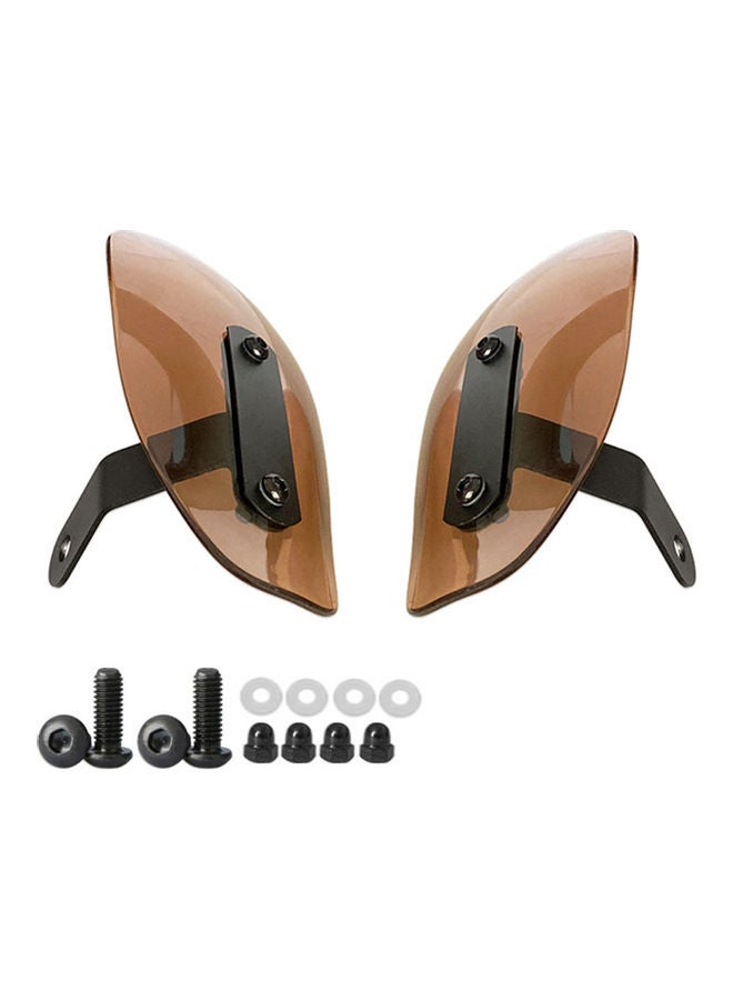 NIBEMINENT Universal Wind Guards Deflectors Protectors - Image 1