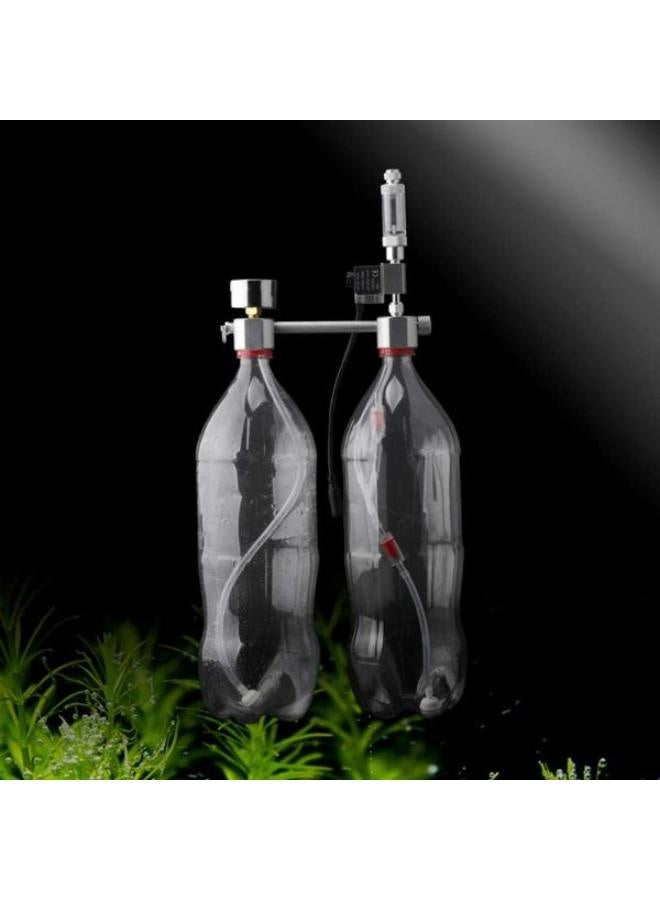 Aquarium DIY CO2 Generator System Kit with Solenoid Valve Bubble Diffuser Carbon Dioxide Reactor Kit for Plants - Image 4