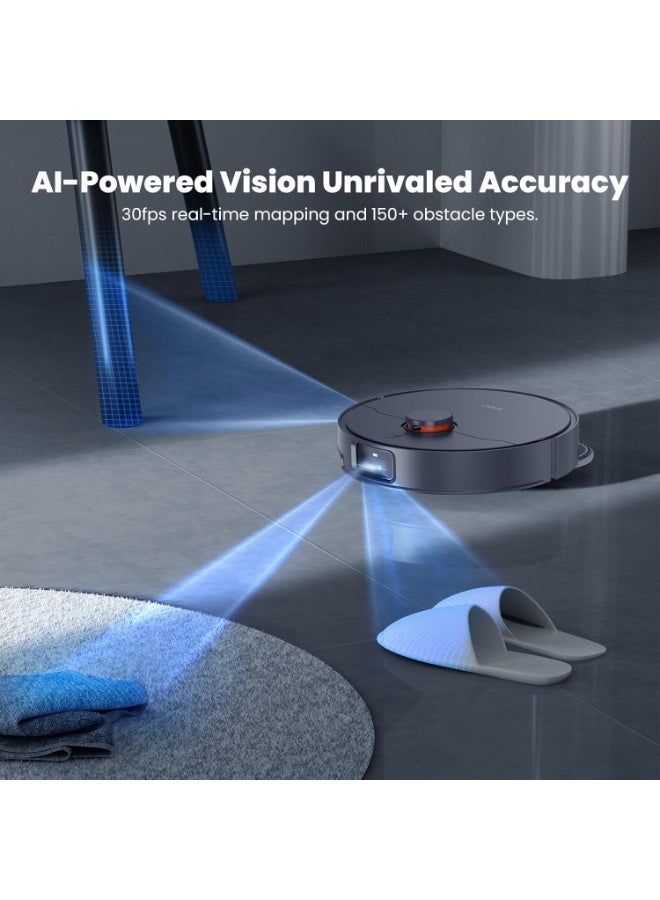 JONR X1 Max Robot Vacuum and Mop, 20000Pa Powerful Suction, LiDAR Navigation,Self-Empty & Auto Mop Wash for Hardwood/Carpet/Pet Hair - Image 4