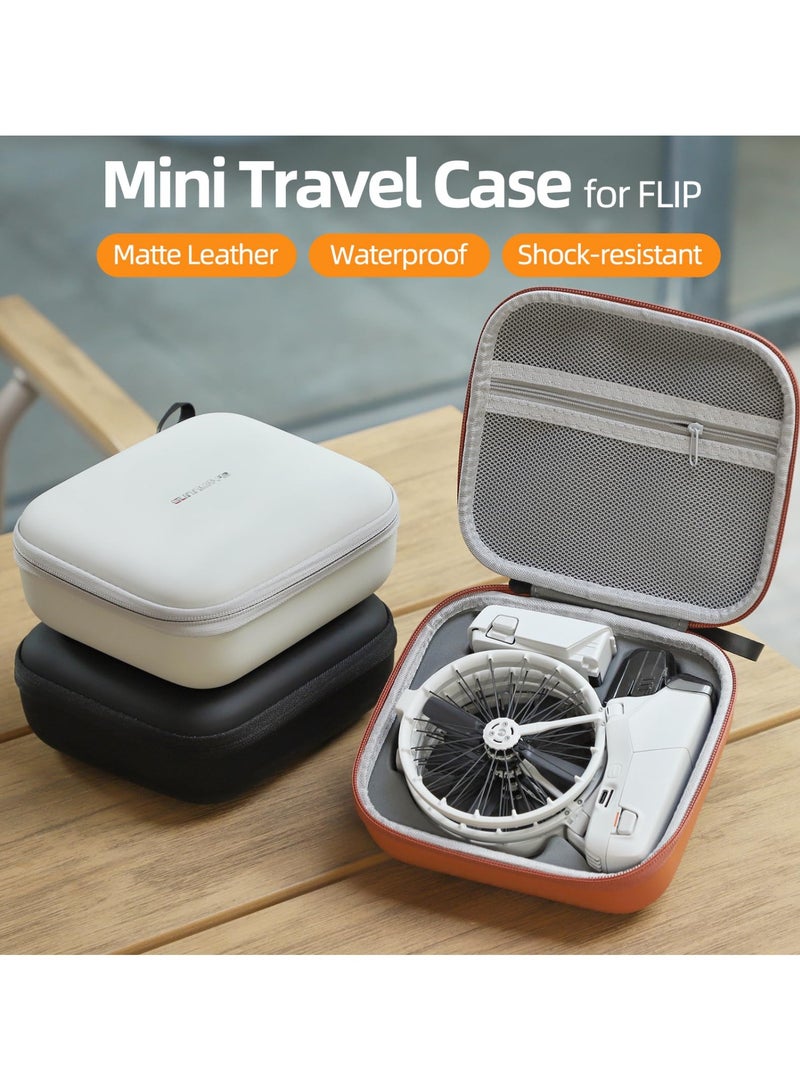 Carrying Case for DJI Flip Portable Travel Storage Bag for DJI Flip Drone Accessories (Black)  - Image 2
