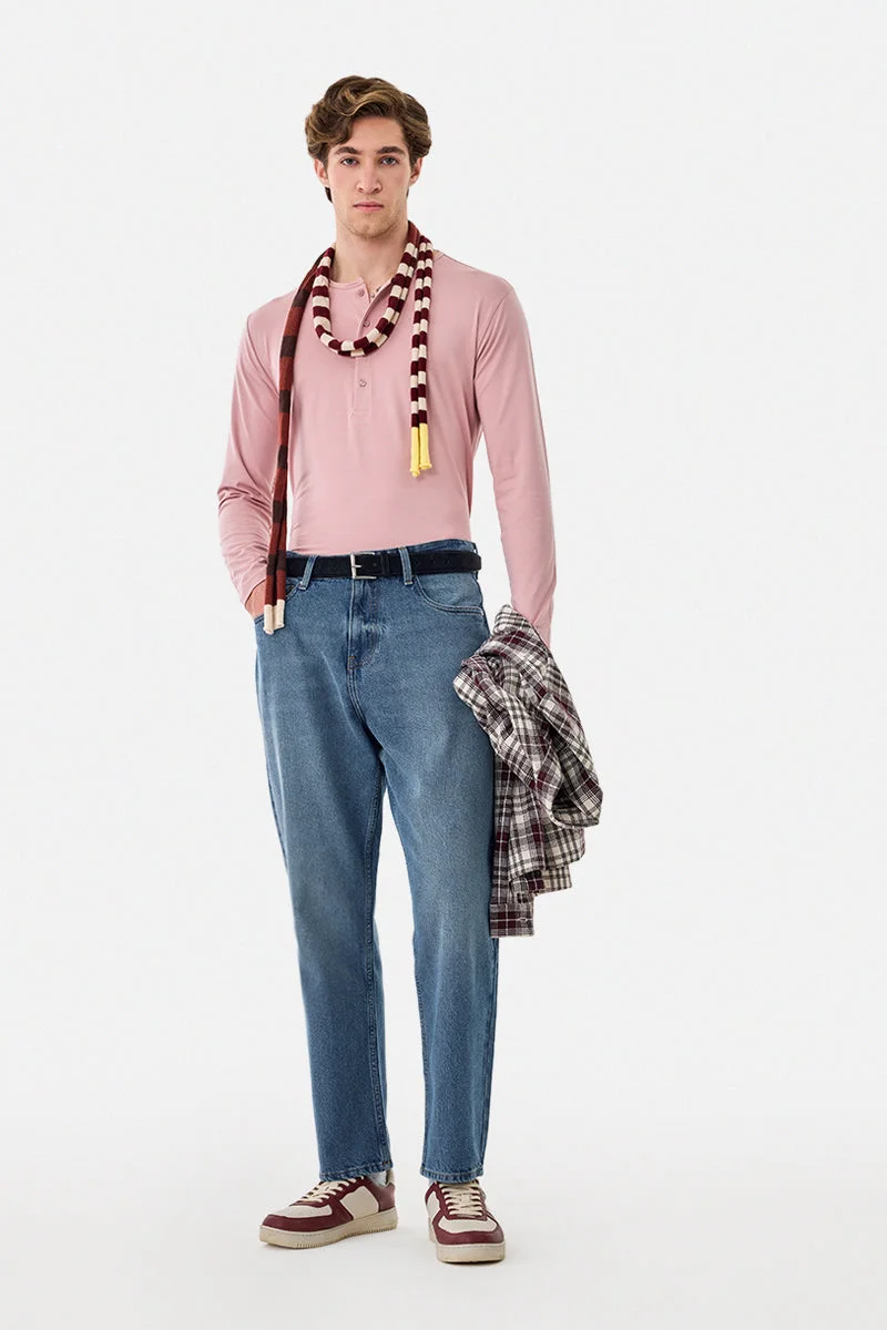 SNITCH Washed Baggy Jeans