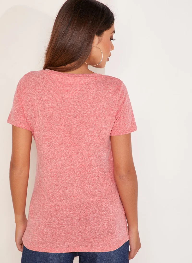 TOMMY JEANS Logo Textured T-Shirt